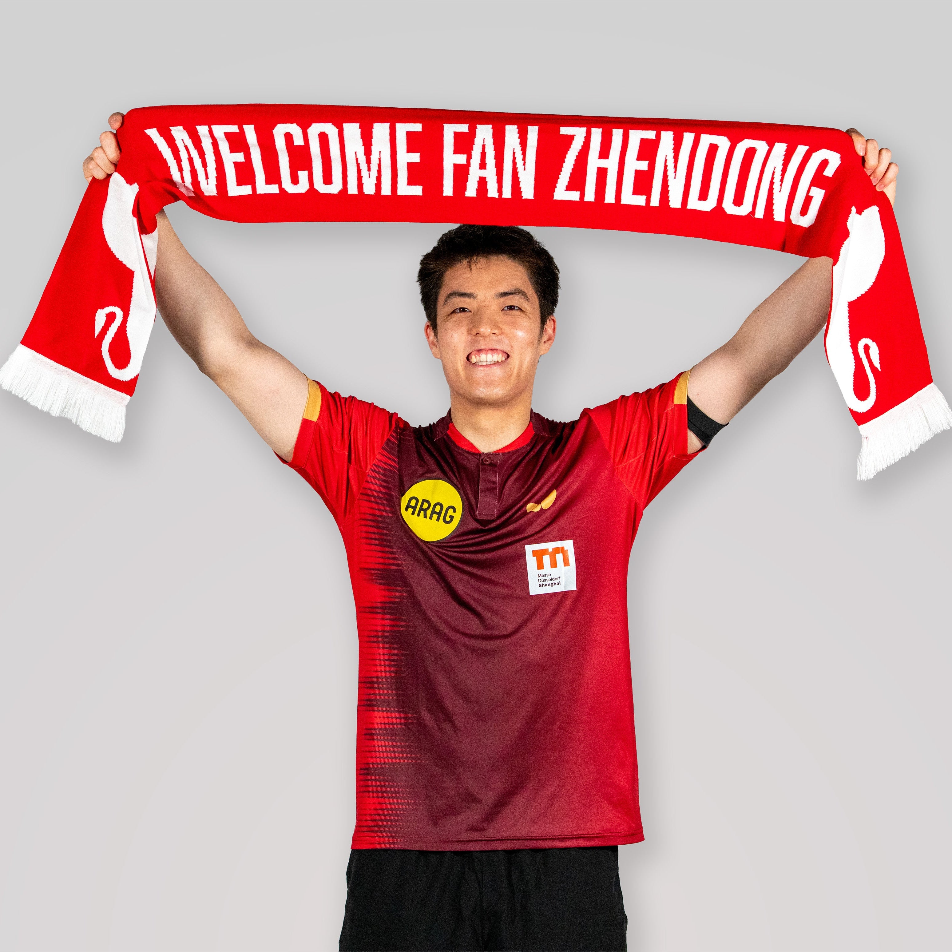 Fanschal Welcome Fan Zhendong