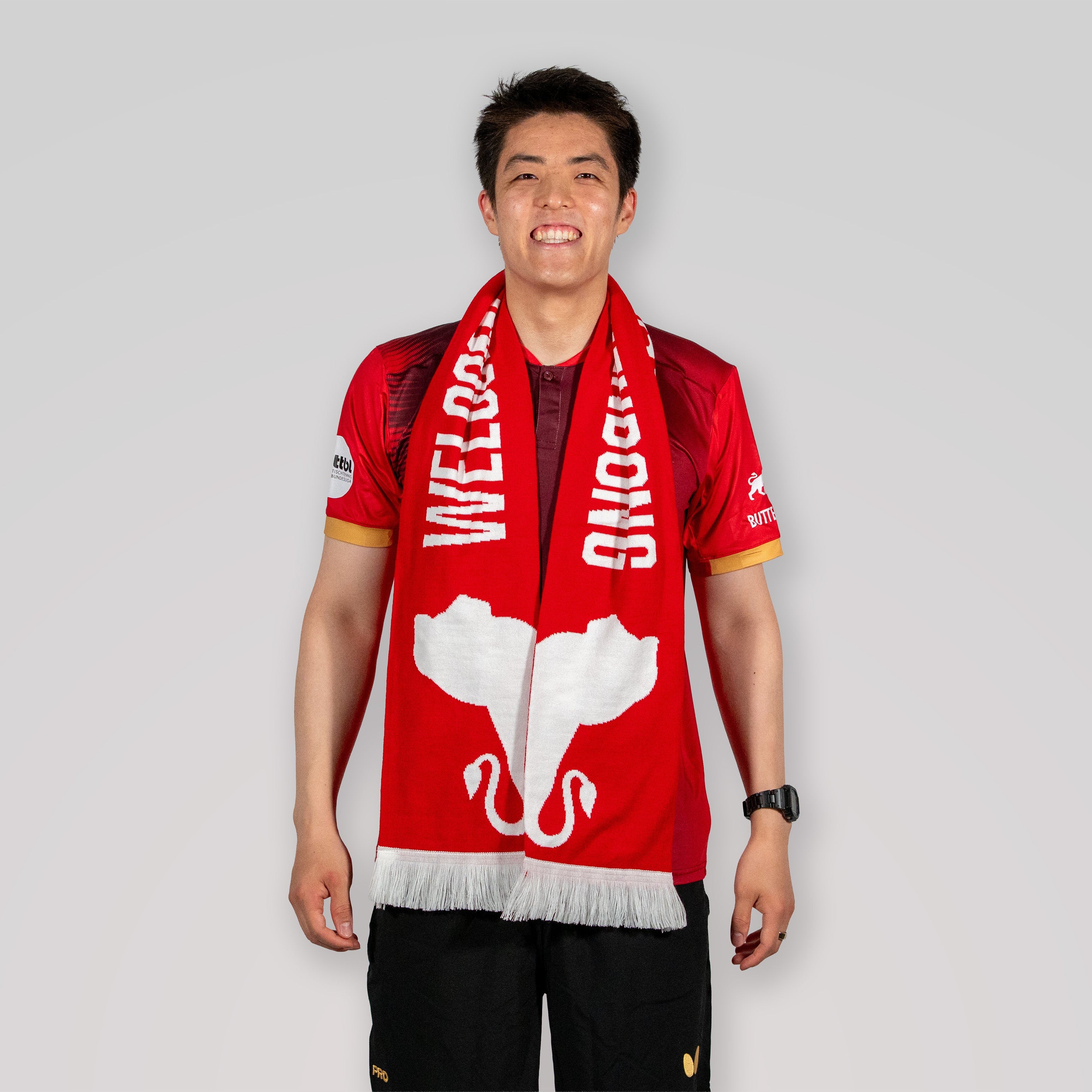 Fanschal Welcome Fan Zhendong