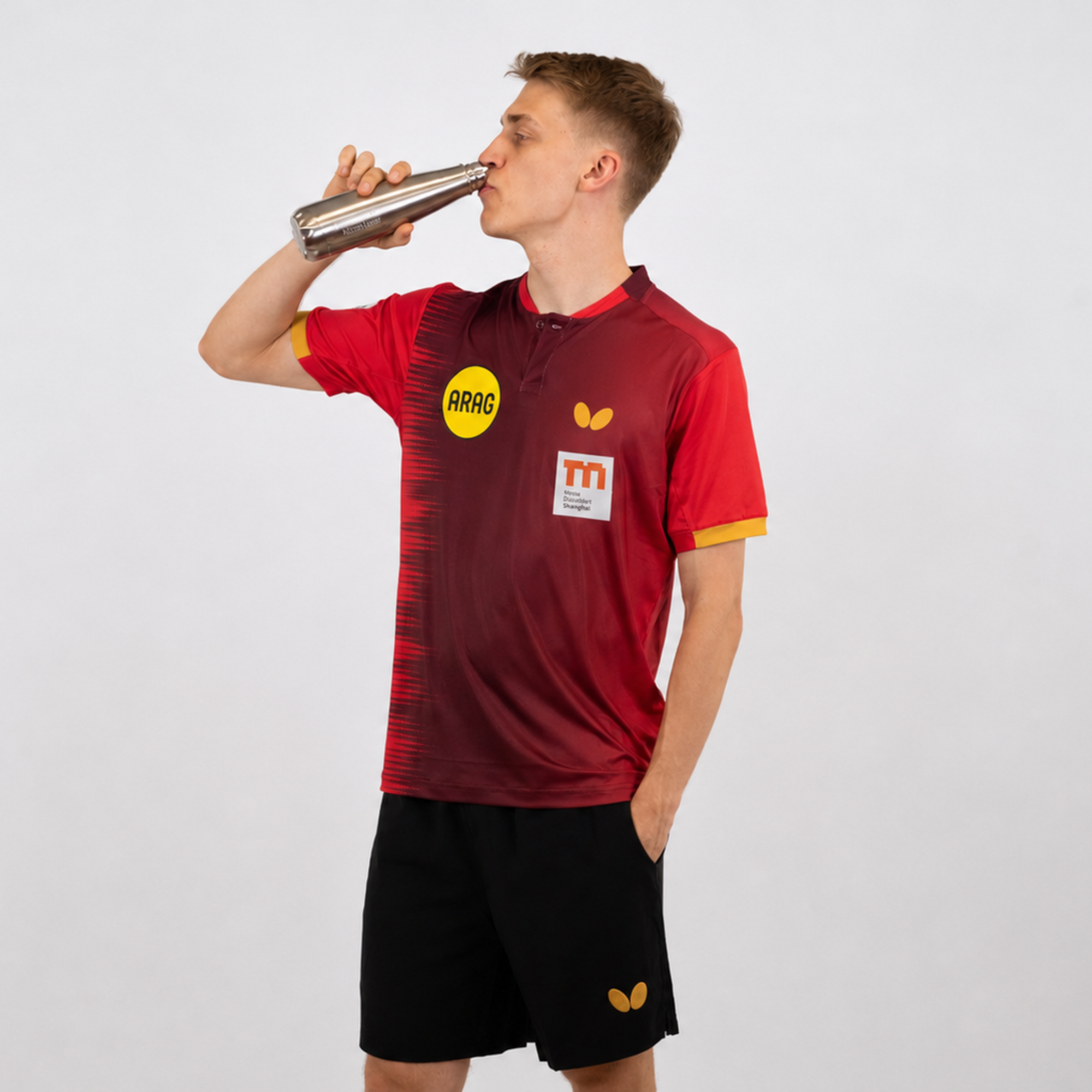 Borussia Trinkflasche Edelstahl